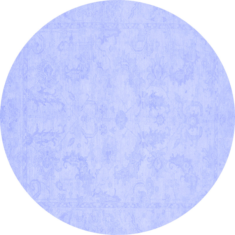 Firebaugh Oriental Indoor Rug, Round 3'