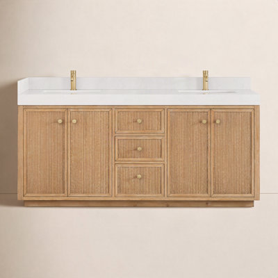 Thea 72" Double Bathroom Vanity