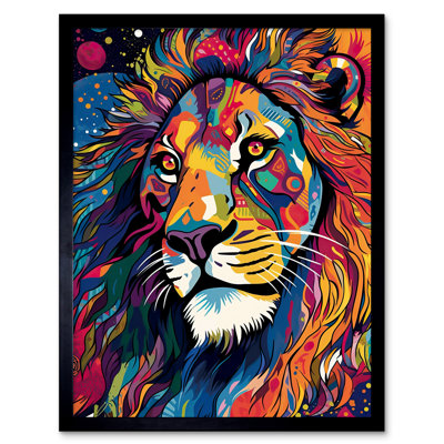 Alisen King Of The Jungle - Single Picture Frame Print