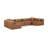 Houswerth Upholstered U-Shaped Sectional Reversible-94884335