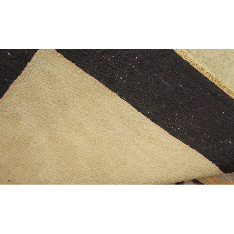 Tapis antique chinois - Pékin noir des années 1920