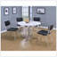 Vintage-Inspired Black And Chrome Upholstered Side Chairs (Set Of 2) With Padded Seats And Open Back Design-1562313464