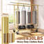 Porte-vêtements Madalin 630 lb avec roulettes-710897375