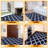 Glamour Non-Slip Moroccan Trellis Area Rug For Living Room, Hallway, Entryway Rug, Navy/Ivory-1415575284