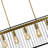 Faison 5 - Light Dimmable Kitchen Island Rectangle Chandelier