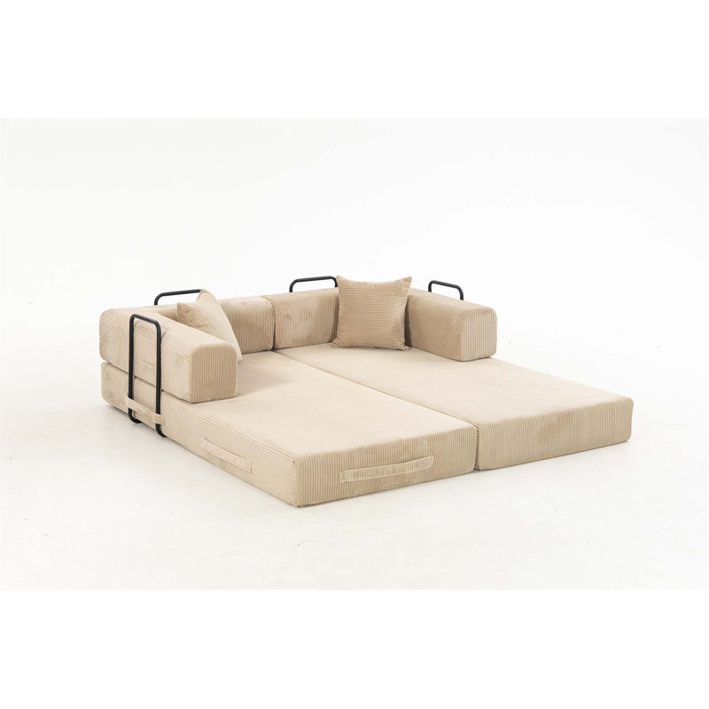 Canapé-lit modulaire en mousse Boneless