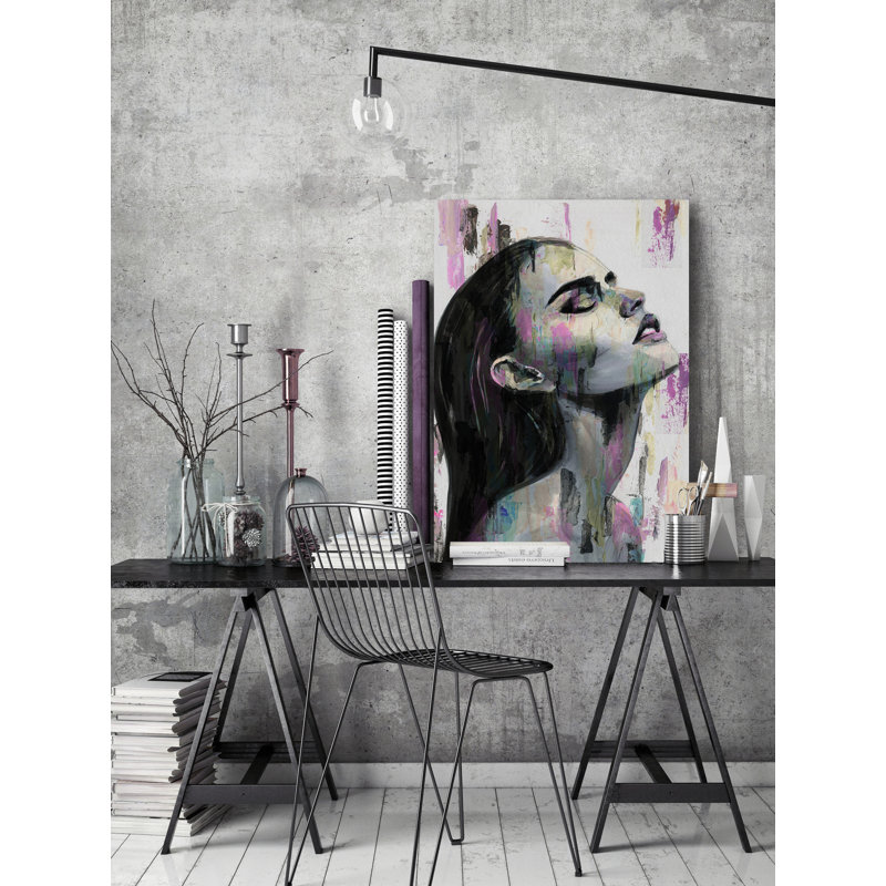 Guilty Pleasure by Parvez Taj - Wrapped Canvas Painting, 38 cm H x 25 cm W