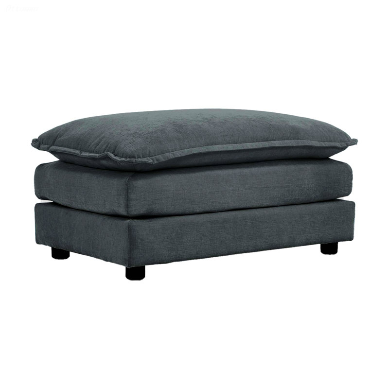 Repose-pieds 35 po, Gris
