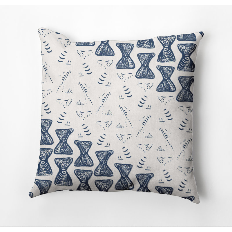 Housse de coussin carré et insert, Bleu, 20 po X 20 po, Oui