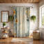 Rideau de douche Grungy Blooms - Premium-161286635