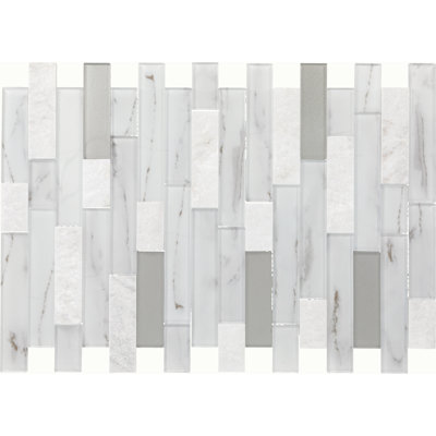 Perfit Mosaix Natural Stone Split Face Random Linear Mosaic(7 PC per Carton)(10.36 SQFT per Carton)