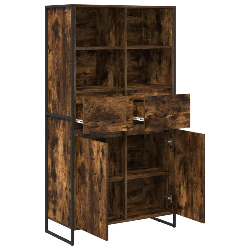 81cm Sideboard, Smoke Oak