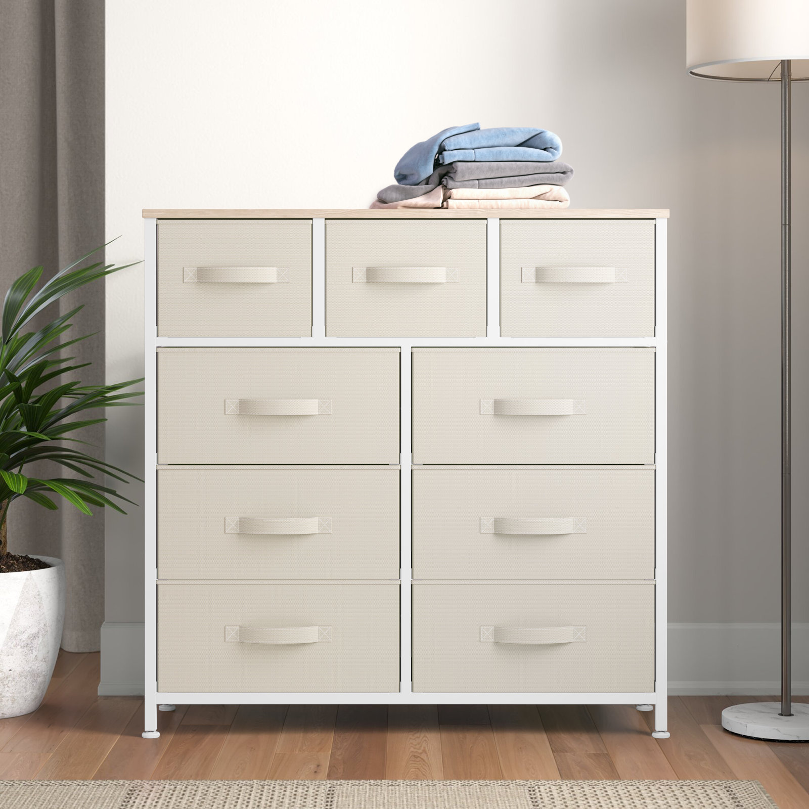 Ebern Designs Kotryna 9 - Drawer Dresser & Reviews | Wayfair