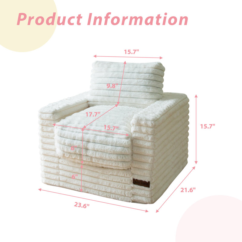 Fauteuil à billes Comfy, Beige