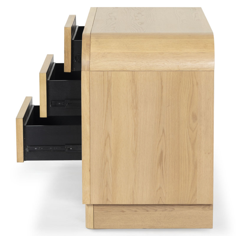 Commode 6 tiroirs Tosheba, Naturel