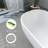 59'' x 29.5'' Soaking Solid Surface Bathtub