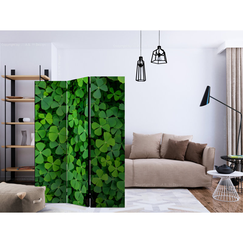 135cm W x 172cm H 3 - Panel One Sided Room Divider Folding Room Divider