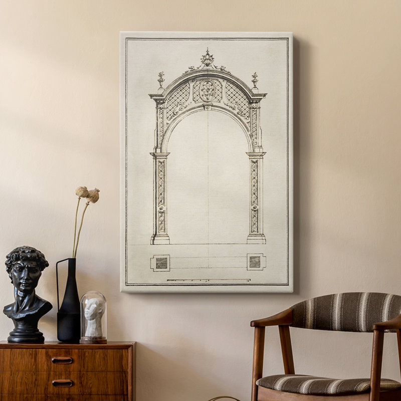 Arch -Custom Wrapped Gallery Cavas, 18" H x 12" W