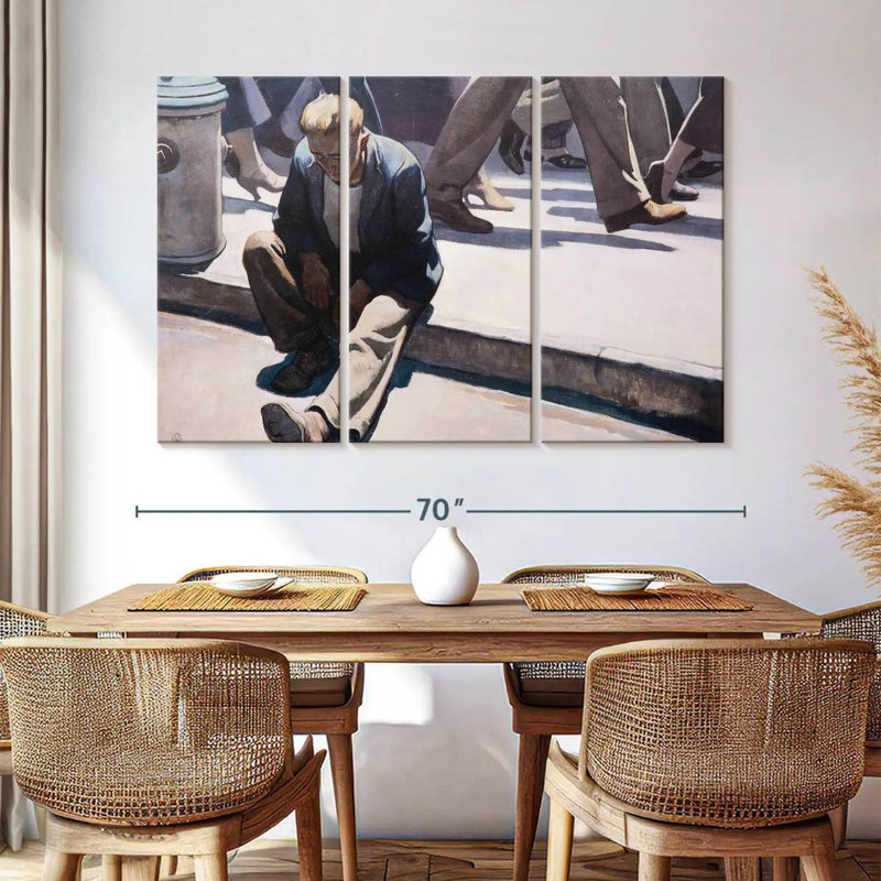 Leisha Forgotten Man, 42" H x 65" W