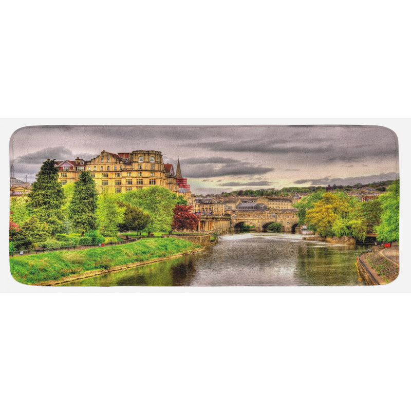 Tapis de cuisine paysage