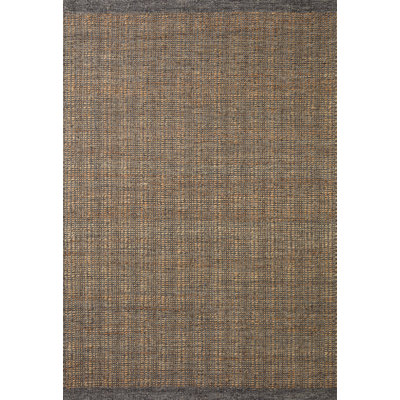 Jean Stoffer x Loloi Cornwall Charcoal Jute Rug
