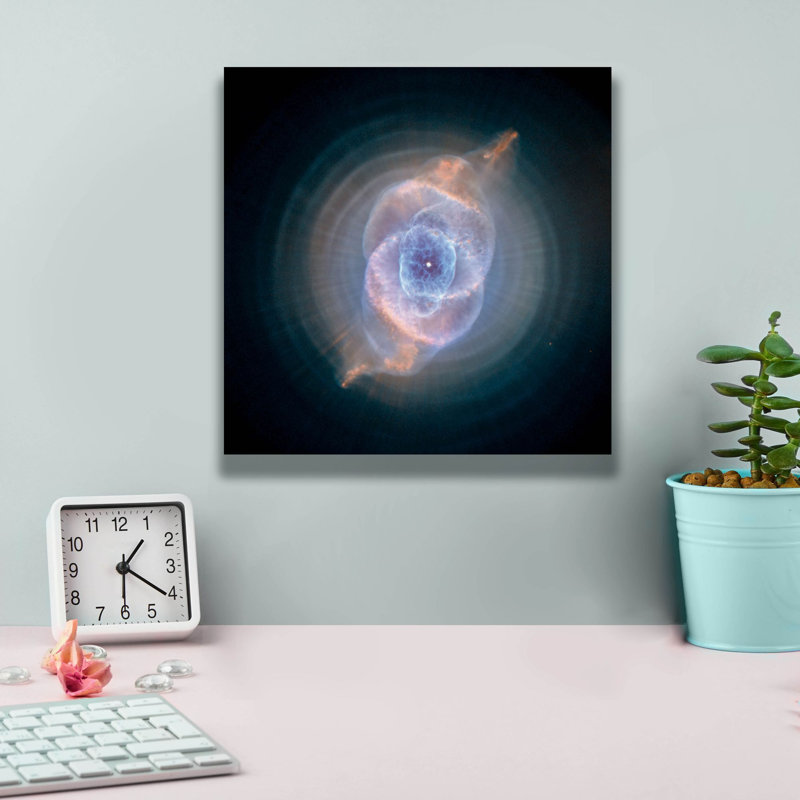  «Cat's Eye Nebula» par la NASA, art mural sur toile télescope Hubble, 12 po x 12 po, H 12 po x l 12 po