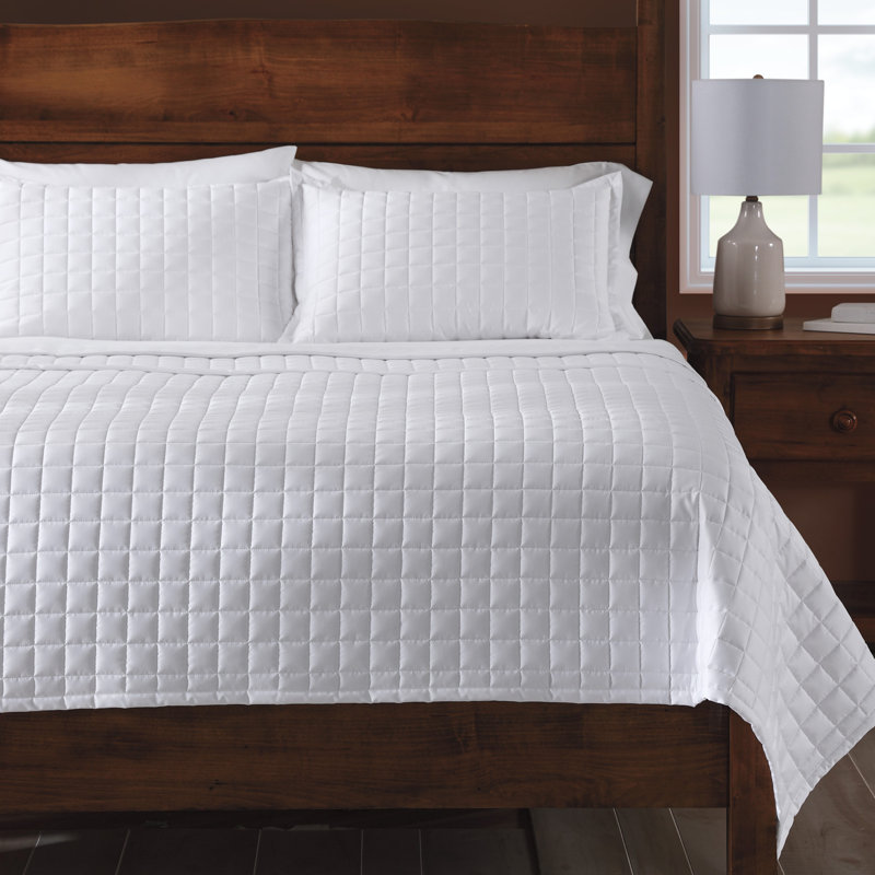 Cuddledown Hotel Sateen Quilt, Full Quilt