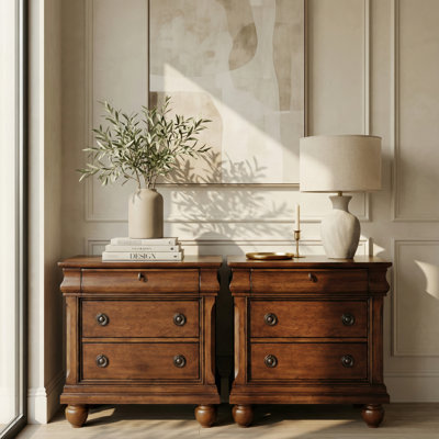 Lenny Two Nightstand Set
