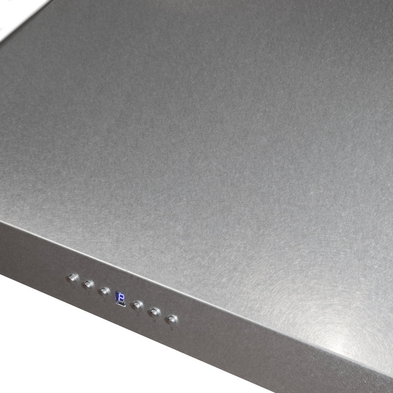 30" KF 400 CFM Convertible Wall Mount Range Hood, Satin Stainless Steel, 30"