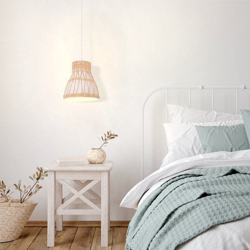 1 - Light Natural Pendant, White