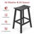 Bar Stools Set Of 2, All-weather Outdoor Counter Stool, 400 Lbs Weight Support, Easy To Clean And Care, For Bar, Kitchen Counter, And Patio-1707698511-1707698507
