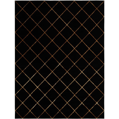 Étowah contemporain noir et doré