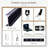 Flexible Ceiling Curtain Tracks, Ceilings Track For Curtains, Aluminum Curtains Track Ceilings Mount,Wall Mount Curtain Rail, Ceiling Curtain Rod, Sliding Curtain Tracks With Clips (Black 18FT)