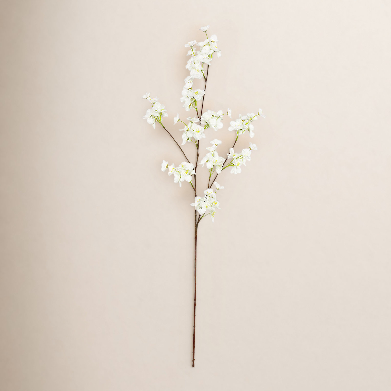 Natural Cherry Blossom Sprays, Cream White