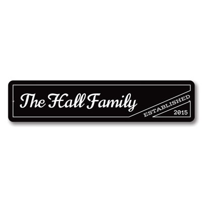 Happy Anniversary Custom Aluminum Sign