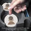 Ensemble de 2 sous-verres Mocha Geo