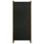 Vitrine 4 portes brun clair vieilli
