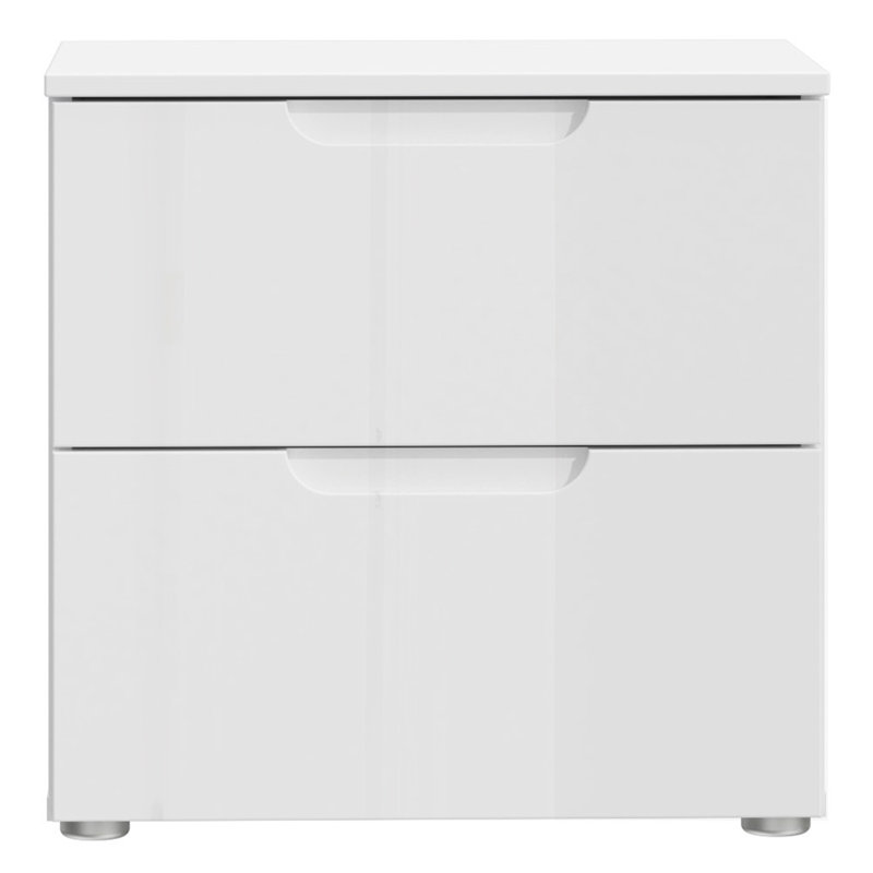 Mikynlee 50.4cm W Manufactured Wood Bedside Table