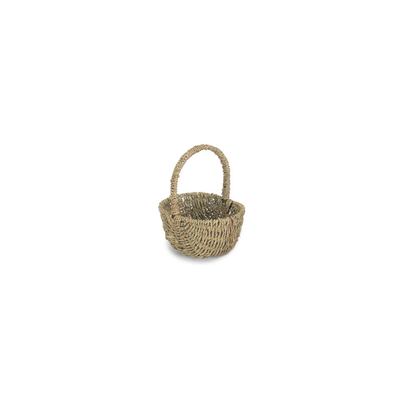 Wicker Oval Seagrass Basket