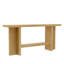 Crosby Solid Wood Console Table with Lower Shelf-1722978892