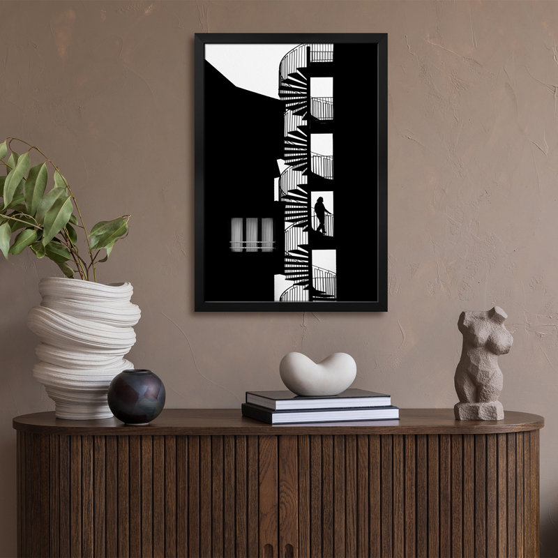 Affiche Silhouette Premium encadrée par Massimo Della Latta