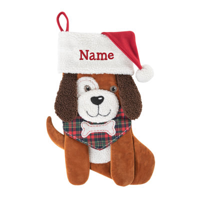 Floppy Eared with Bandana Personalized Stocking