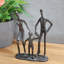 FAMILY 3 OUTING Iron Figurine 19cm-92166416