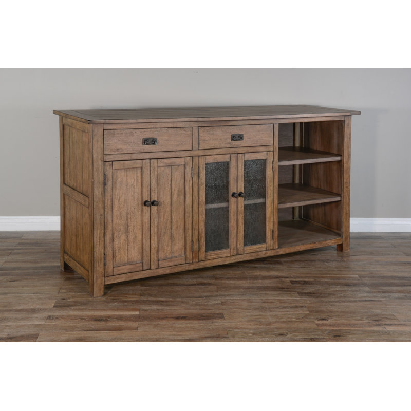 Joselyn 80 " W Buffet Table, Buckskin