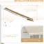 Auvent de terrasse rétractable de 4 m x 2,4 m, beige et imperméable. Manivelle manuelle. Cadre en aluminium pour un auvent discret et protégé, idéal pour une utilisation extérieure.