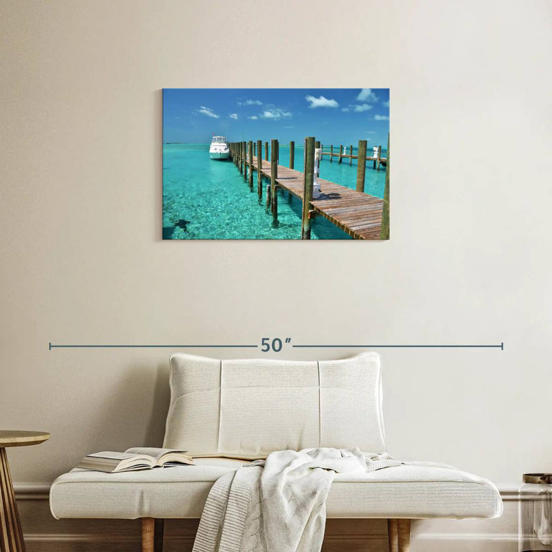 Staniel cay yacht dock Aletra, H 20 po x l 30 po