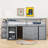 Alzata 3 Drawer Slat Loft Bed with Built-in-Desk by Isabelle & Max™-1209726627-1209726626