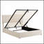 Lit plateforme tapissier avec système de rangement hydraulique avancé pour les chambres modernes et organisées-1349139144-1349139147