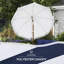 Parasol à rayures bleues 7 X Ft