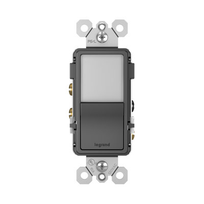 Radiant 15-Amp Single Pole and 3-Way Rocker Light Switch